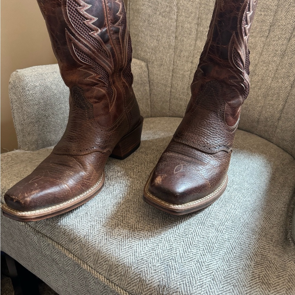 Ariat Brown Leather Men's Boots